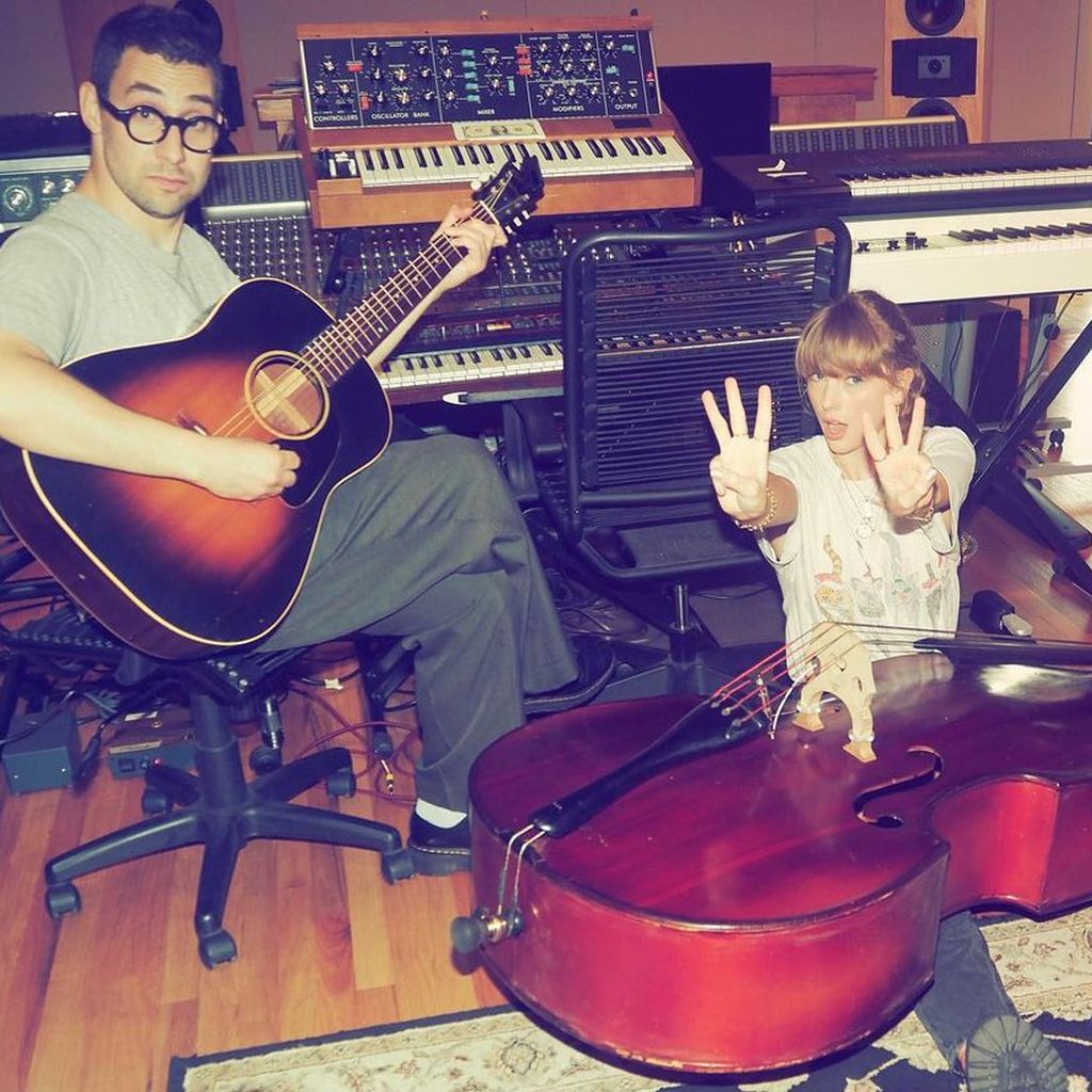Jack Antonoff und Taylor Swift im Dezember 2022
