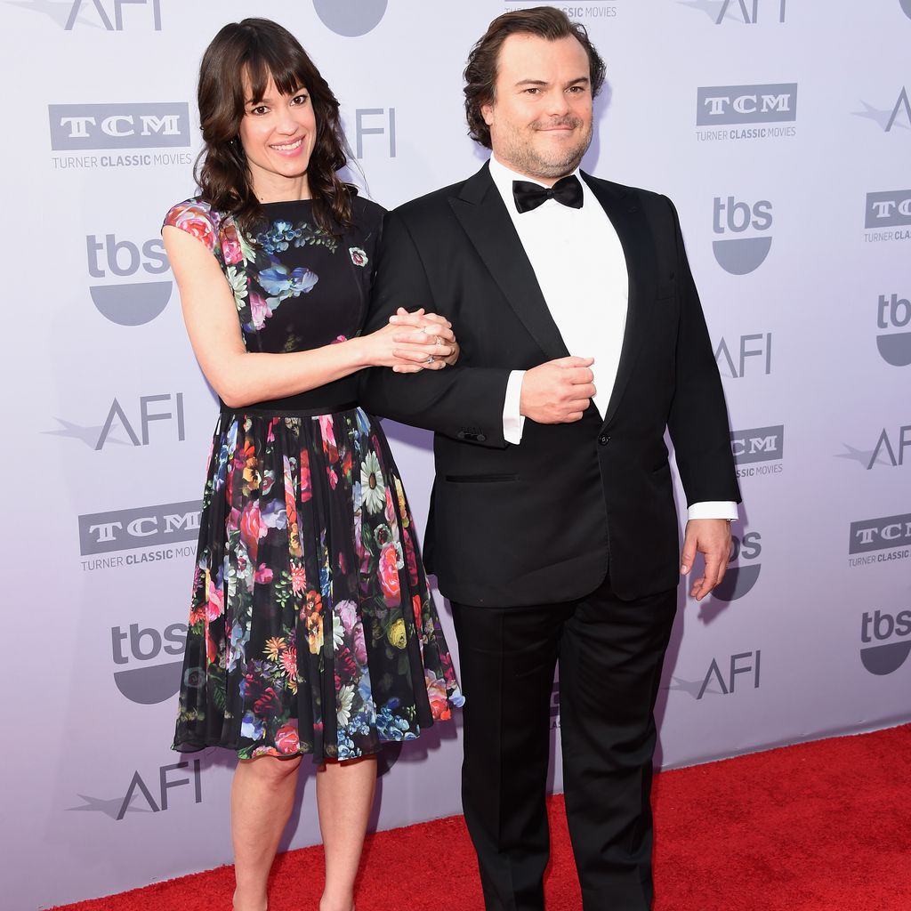 Jack Black mit Ehefrau Tanya Haden bei einem Event in Hollywood