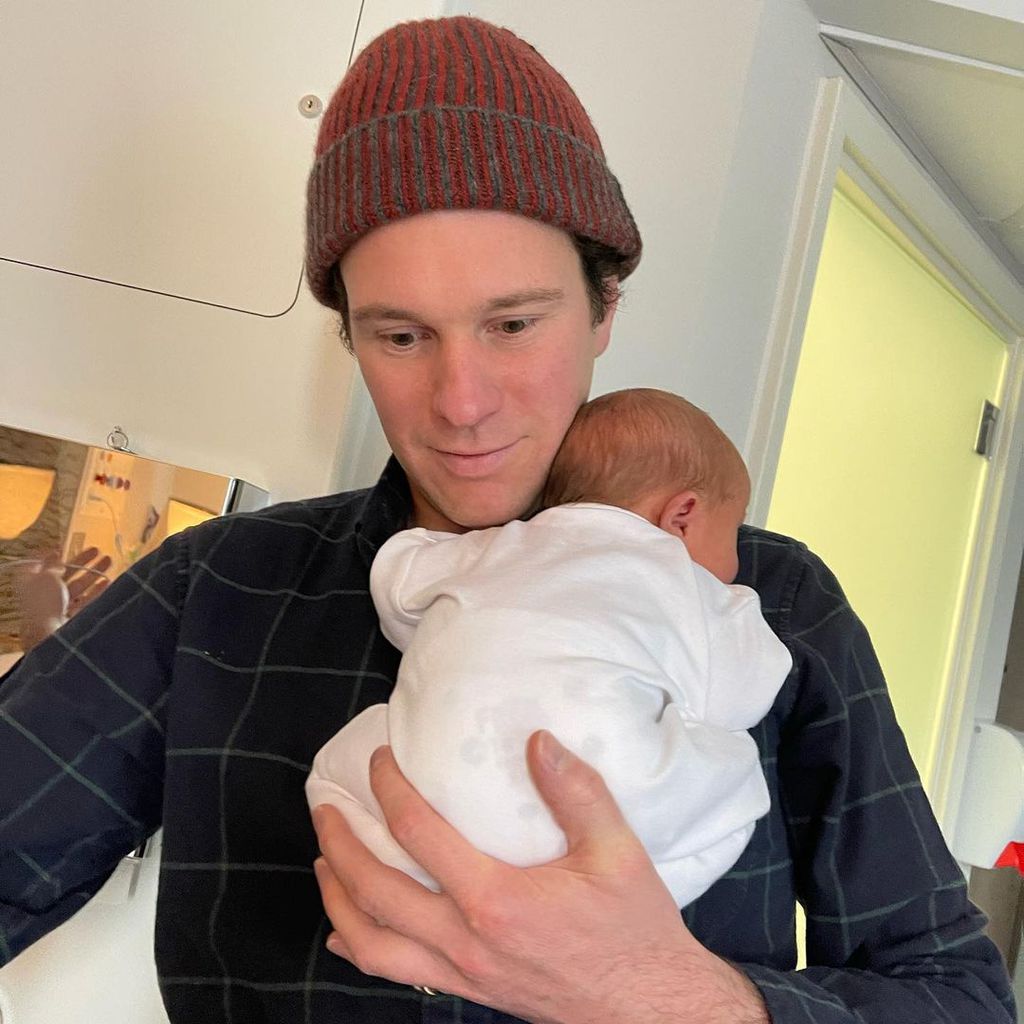 Jack Brooksbank mit seinem Sohn August