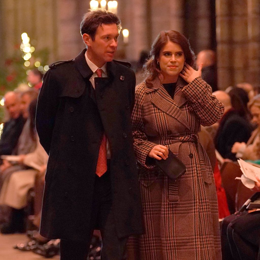 Jack Brooksbank mit Prinzessin Eugenie, Dezember 2022