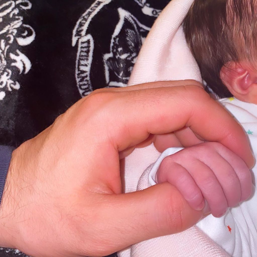 Jack Fincham mit seiner Tochter, Januar 2020
