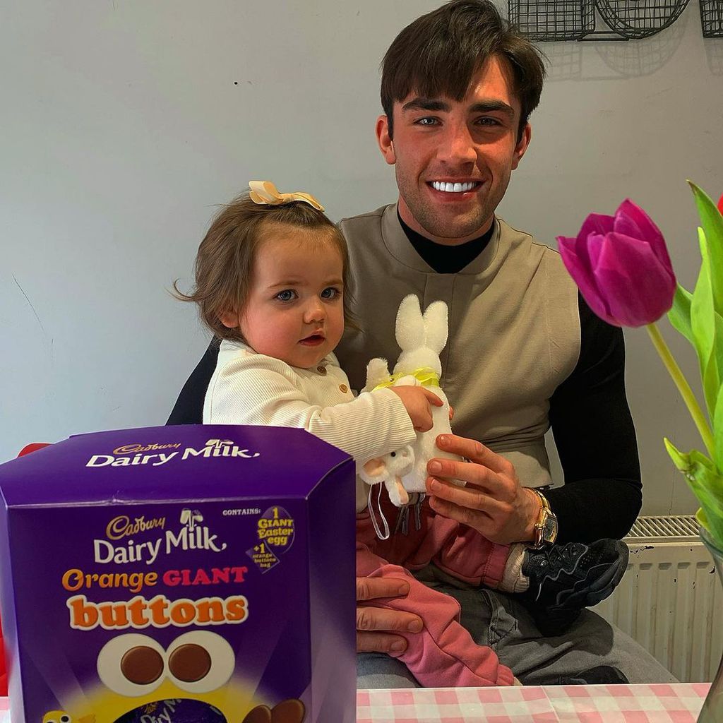 Jack Fincham mit seiner Tochter