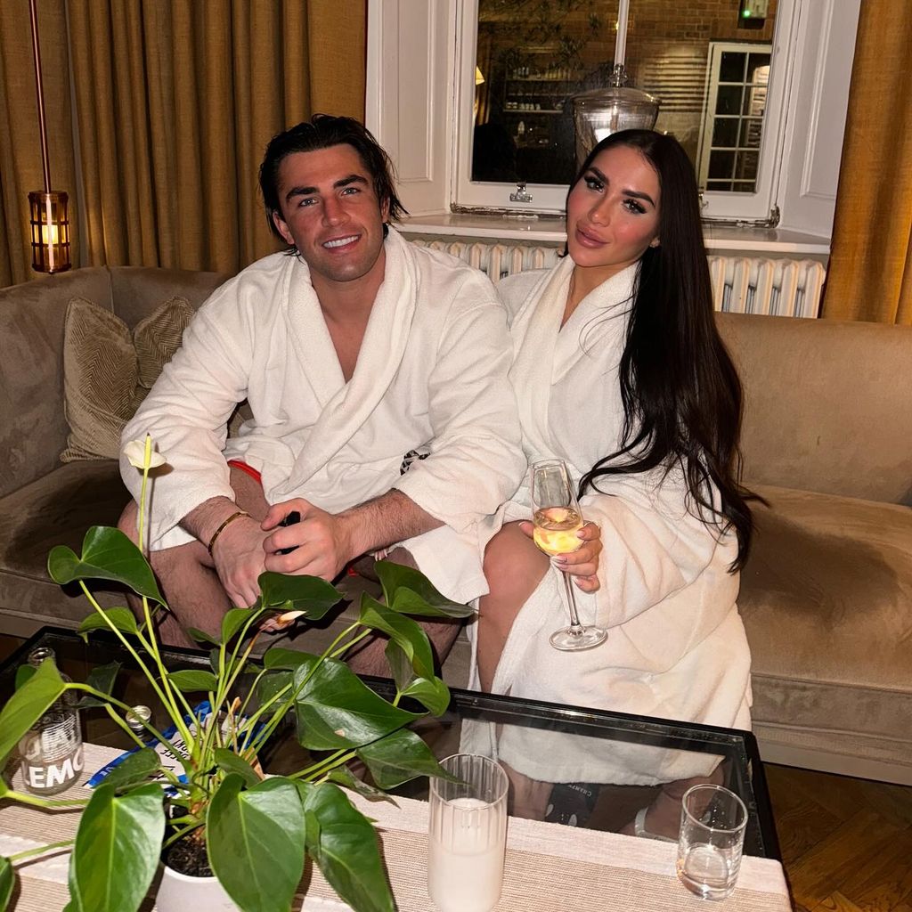 Jack Fincham und Chloe Brockett, Januar 2025