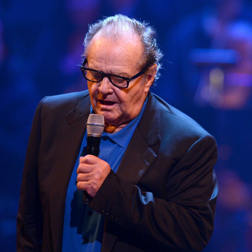 Jack Nicholson 2012 auf der Bühne