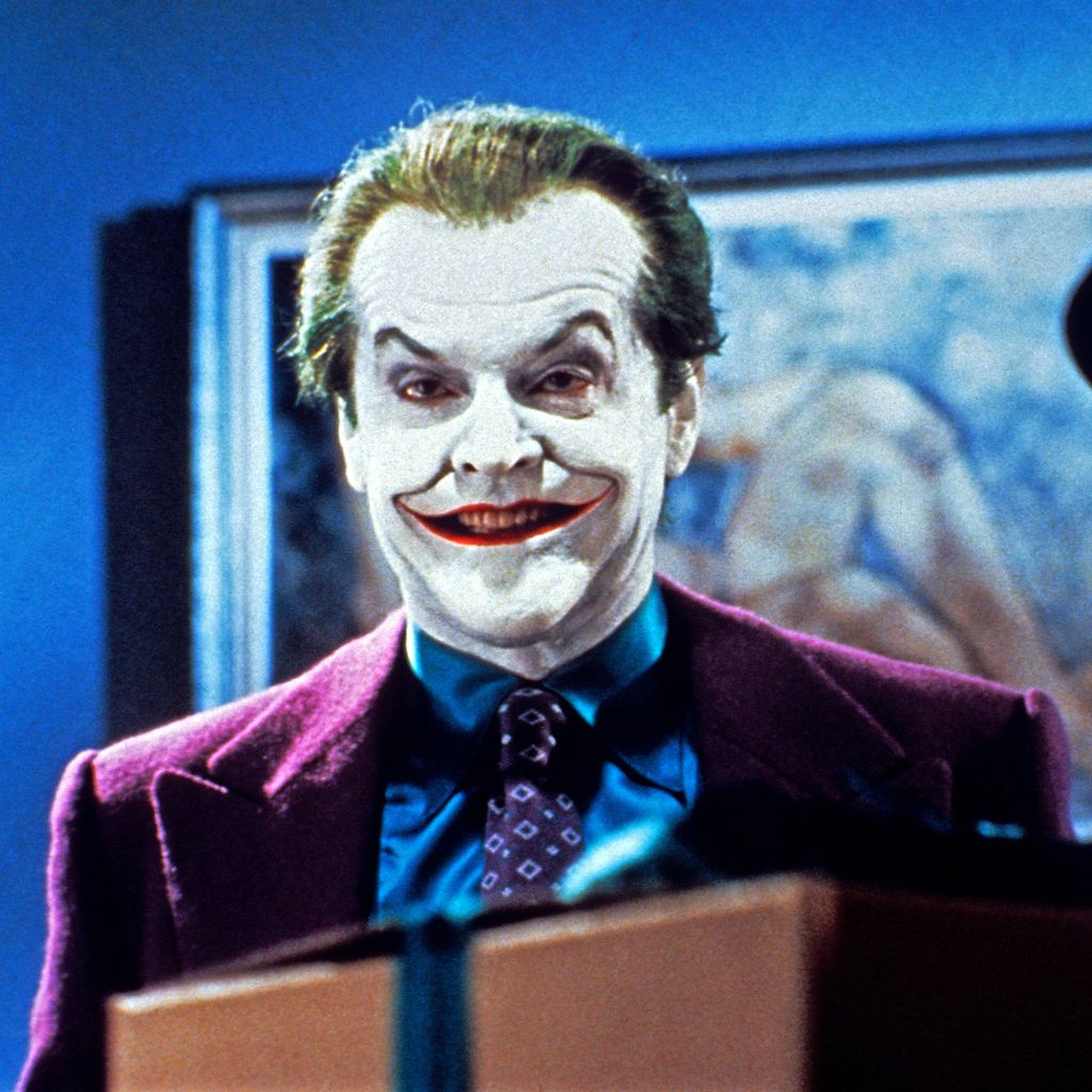 Jack Nicholson als Joker in "Batman", 1989