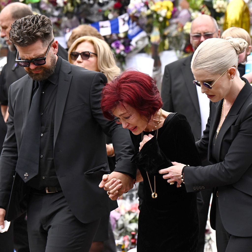 Jack Osbourne, Sharon Osbourne und Kelly Osbourne, 2025
