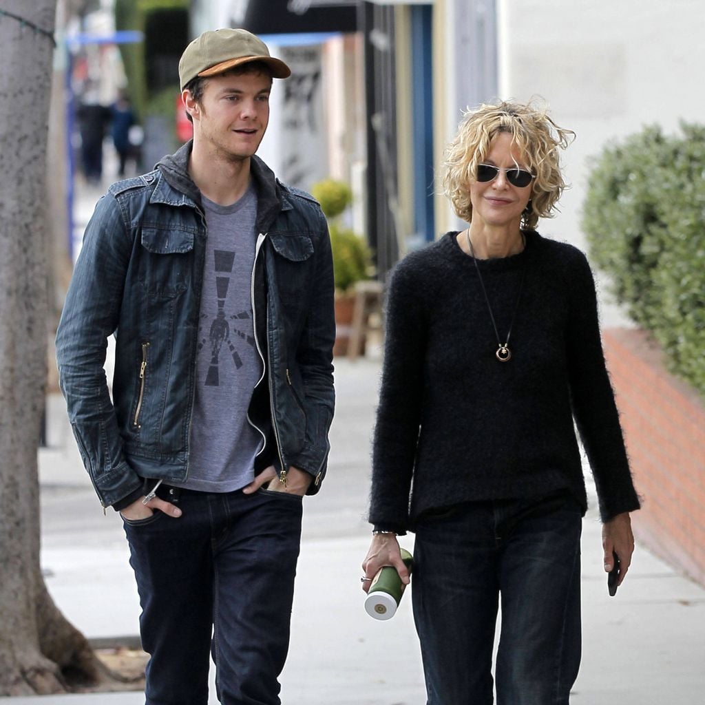 Jack Quaid mit seiner Mama Meg Ryan
