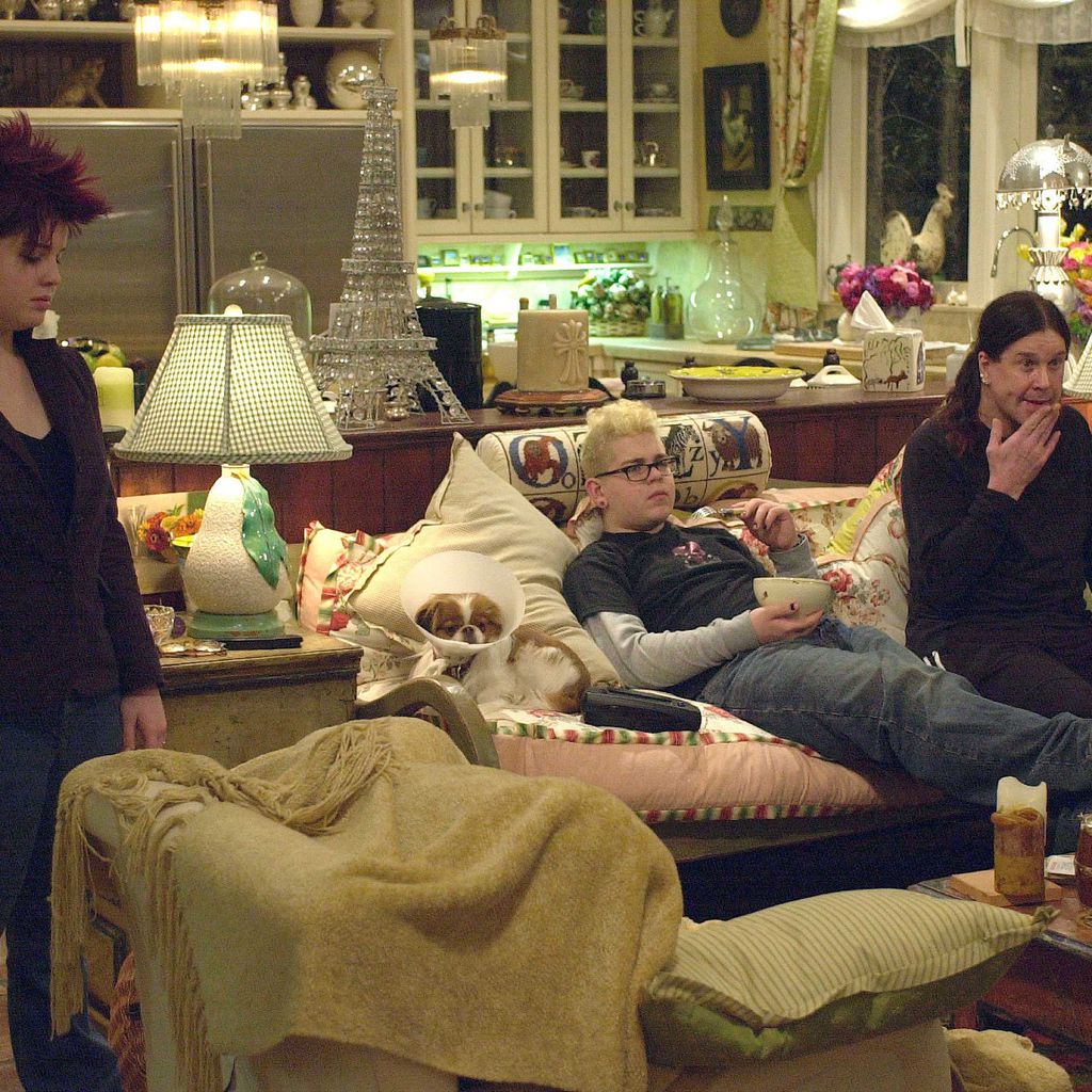 Kelly, Jack und Ozzy Osbourne in "The Osbournes"