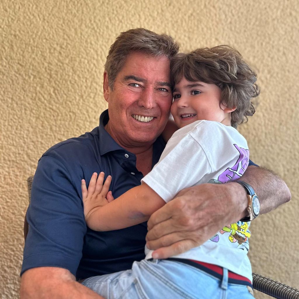 Jack White mit seinem Sohn, August 2023