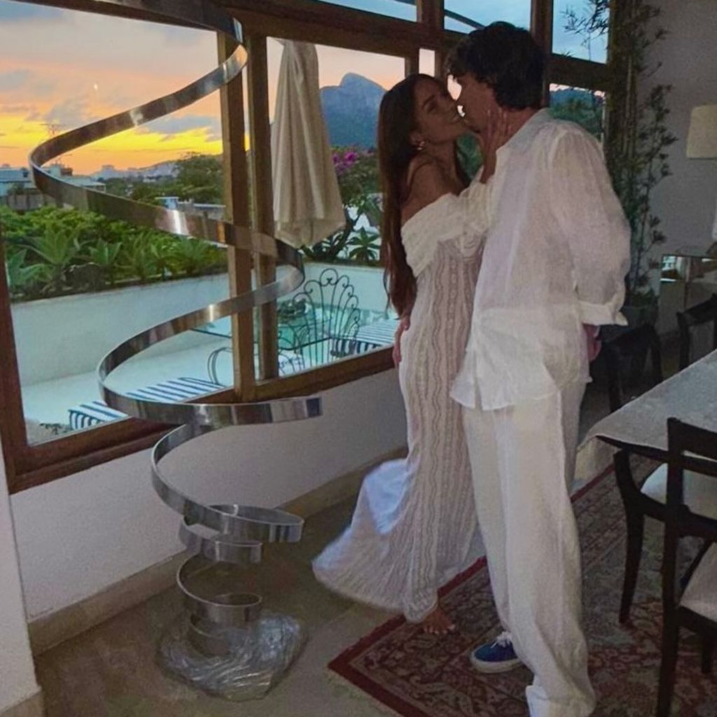 Jackie Apostel und Cruz Beckham in Brasilien im Januar 2025