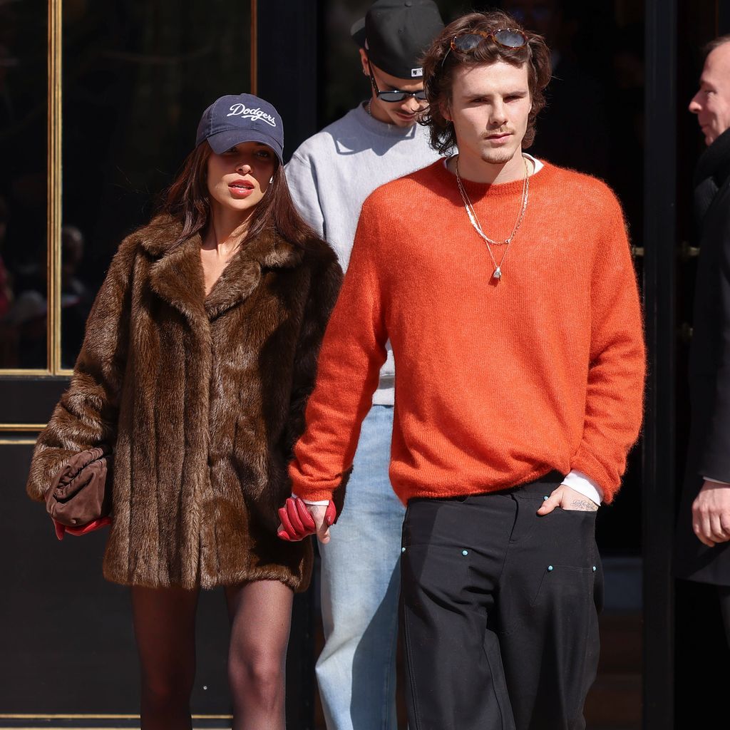 Jackie Apostel und Cruz Beckham im März 2025