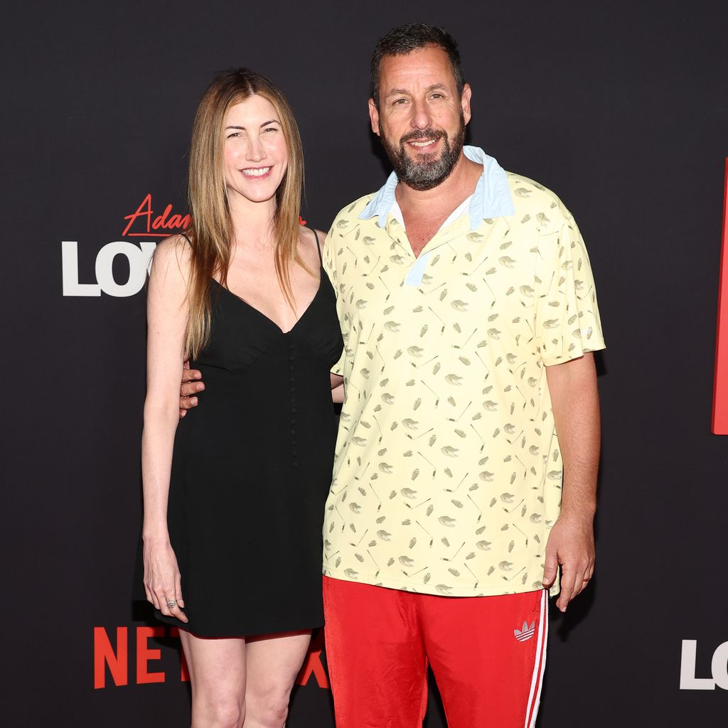 Jackie Sandler und Adam Sandler bei der Premiere von "Adam Sandler: Love You"