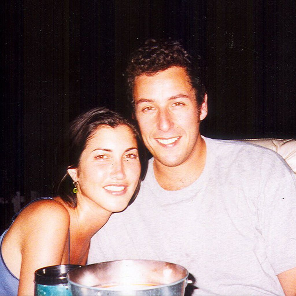 Jackie und Adam Sandler