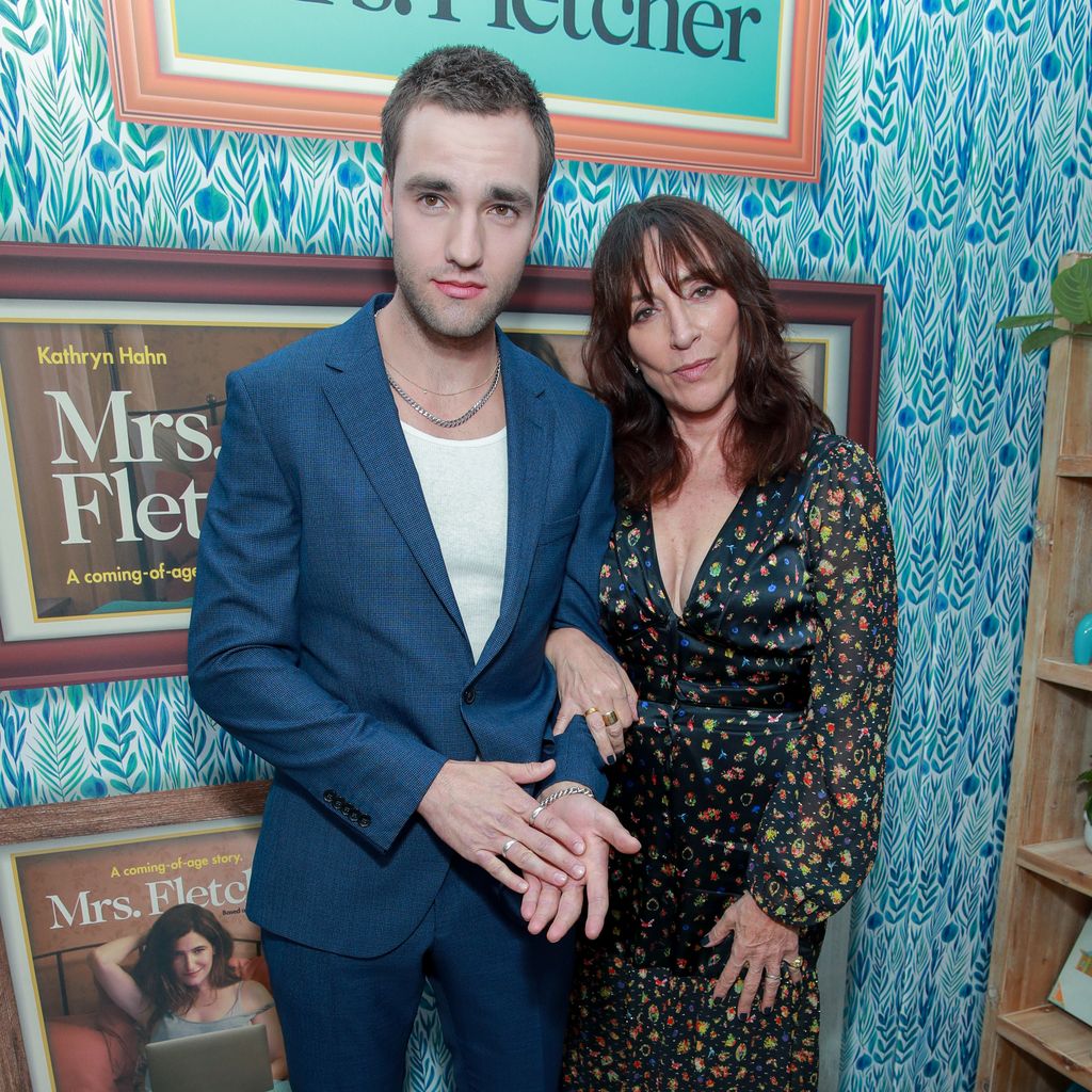Jackson White und Katey Sagal bei der Premiere von HBOs "Mrs. Fletcher" im Avalon Hollywood, Los Angeles, 21. Oktober 2019
