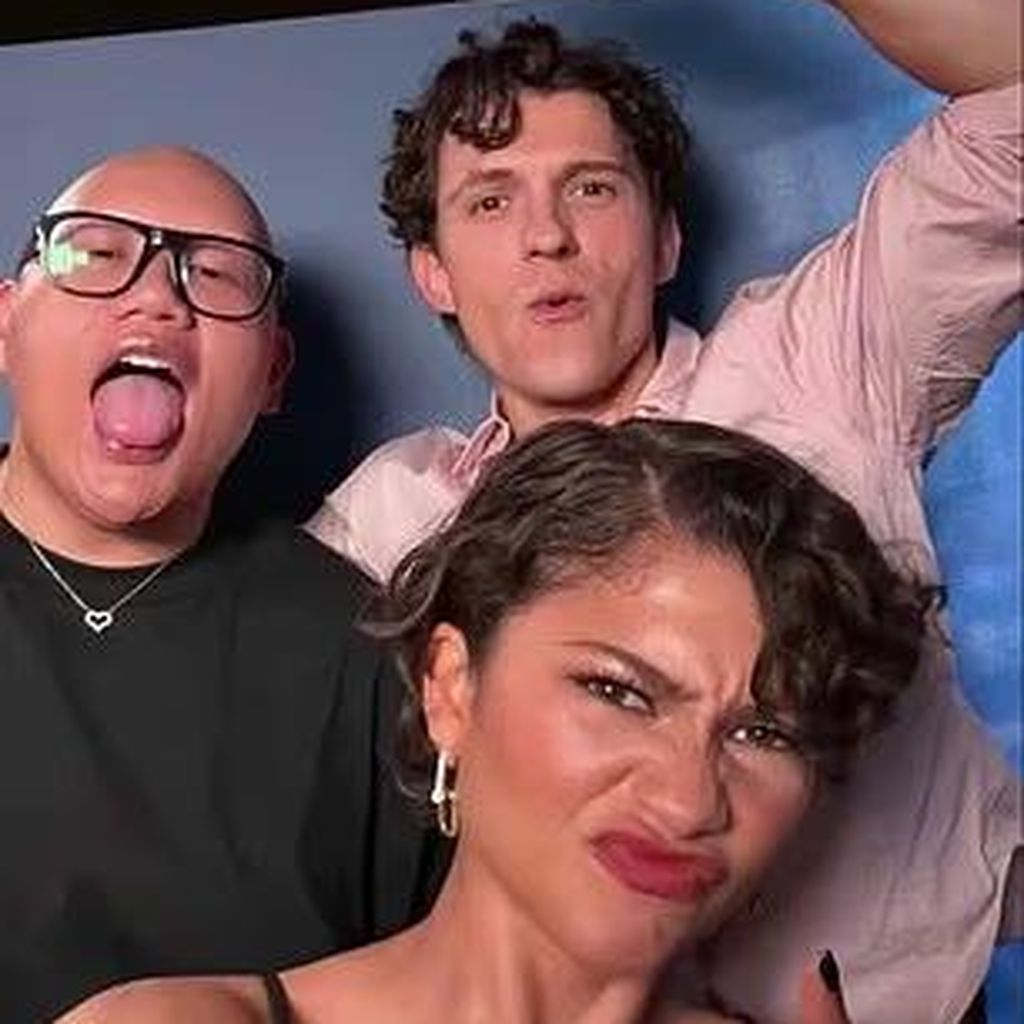 Jacob Batalon, Tom Holland und Zendaya, Juli 2026