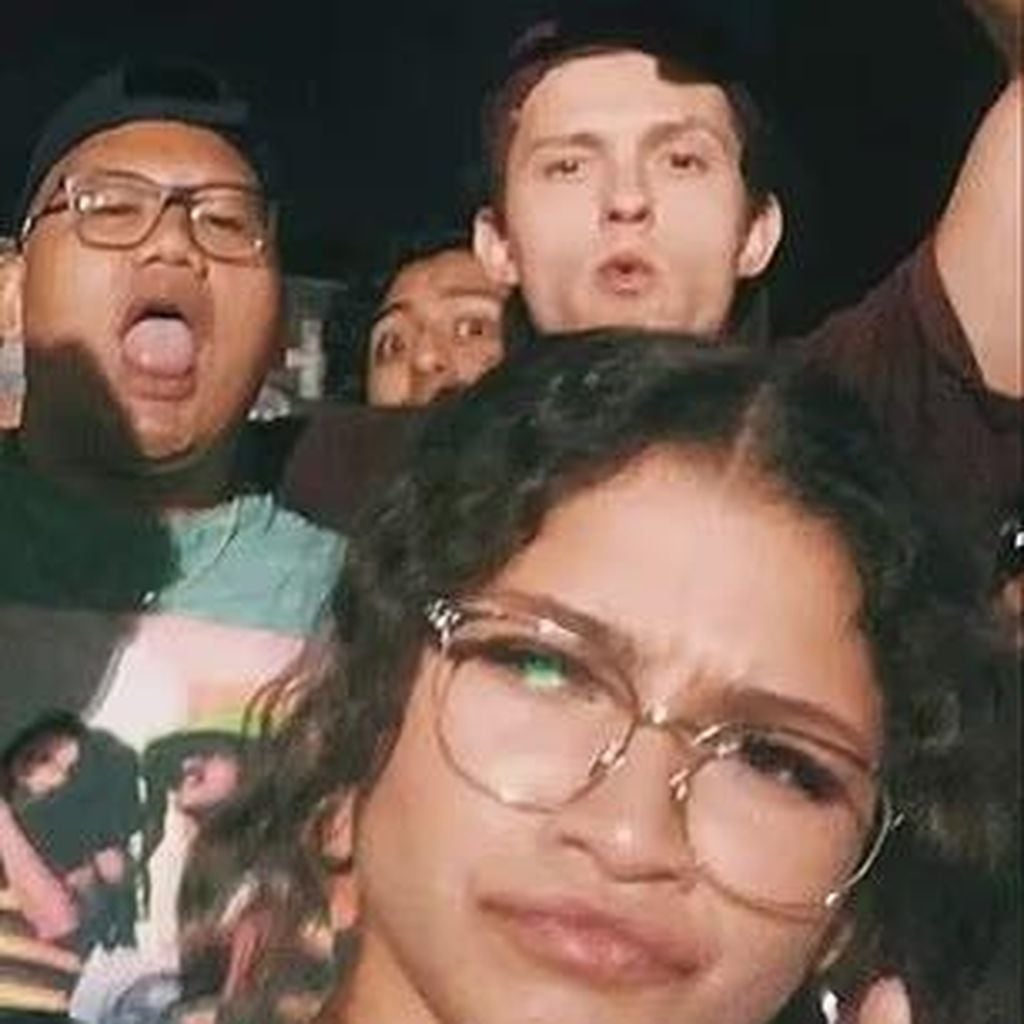 Jacob Batalon, Tom Holland und Zendaya