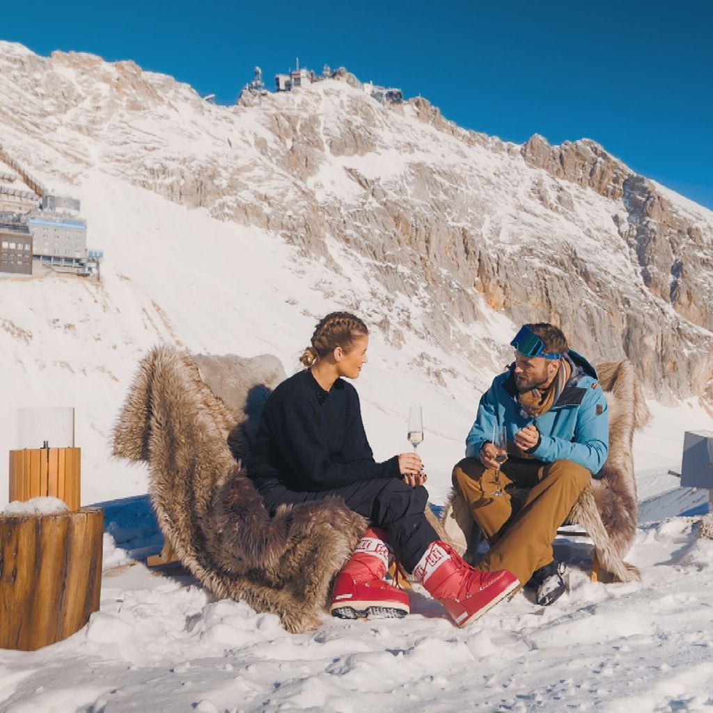 Jacqueline Bikmaz und Niko Griesert bei einem Bachelor-Date