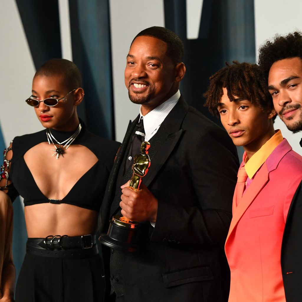 Jada Pinkett, Willow, Will, Jaden und Trey Smith