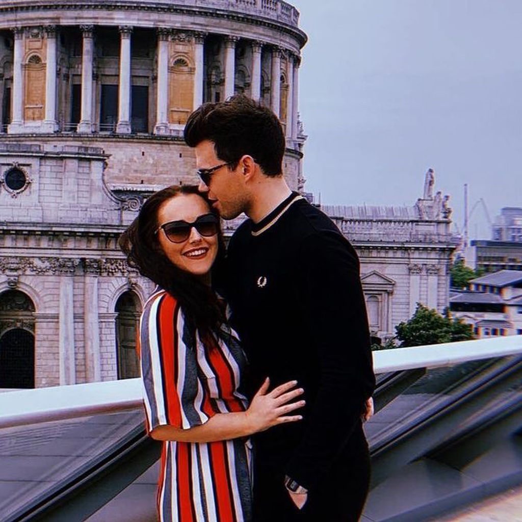 Jade Davies und Luke Newton, 2019 in London