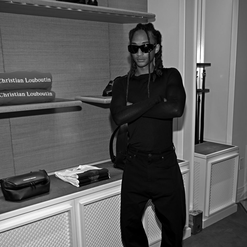 Jaden Smith bei der Launch-Feier seiner Herren-Kollektion im Christian Louboutin Store in Atlanta
