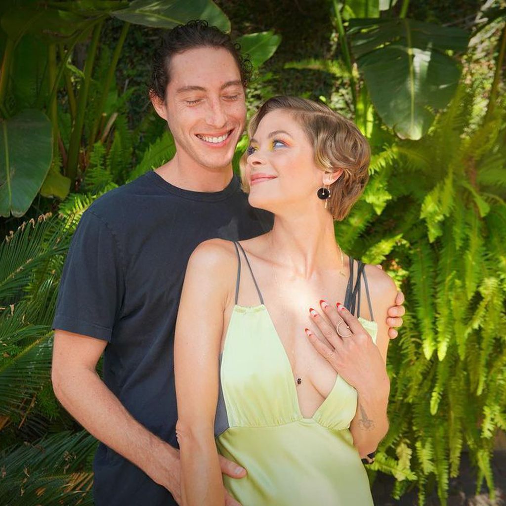 Jaime King mit ihrem Freund Sennett Devermont