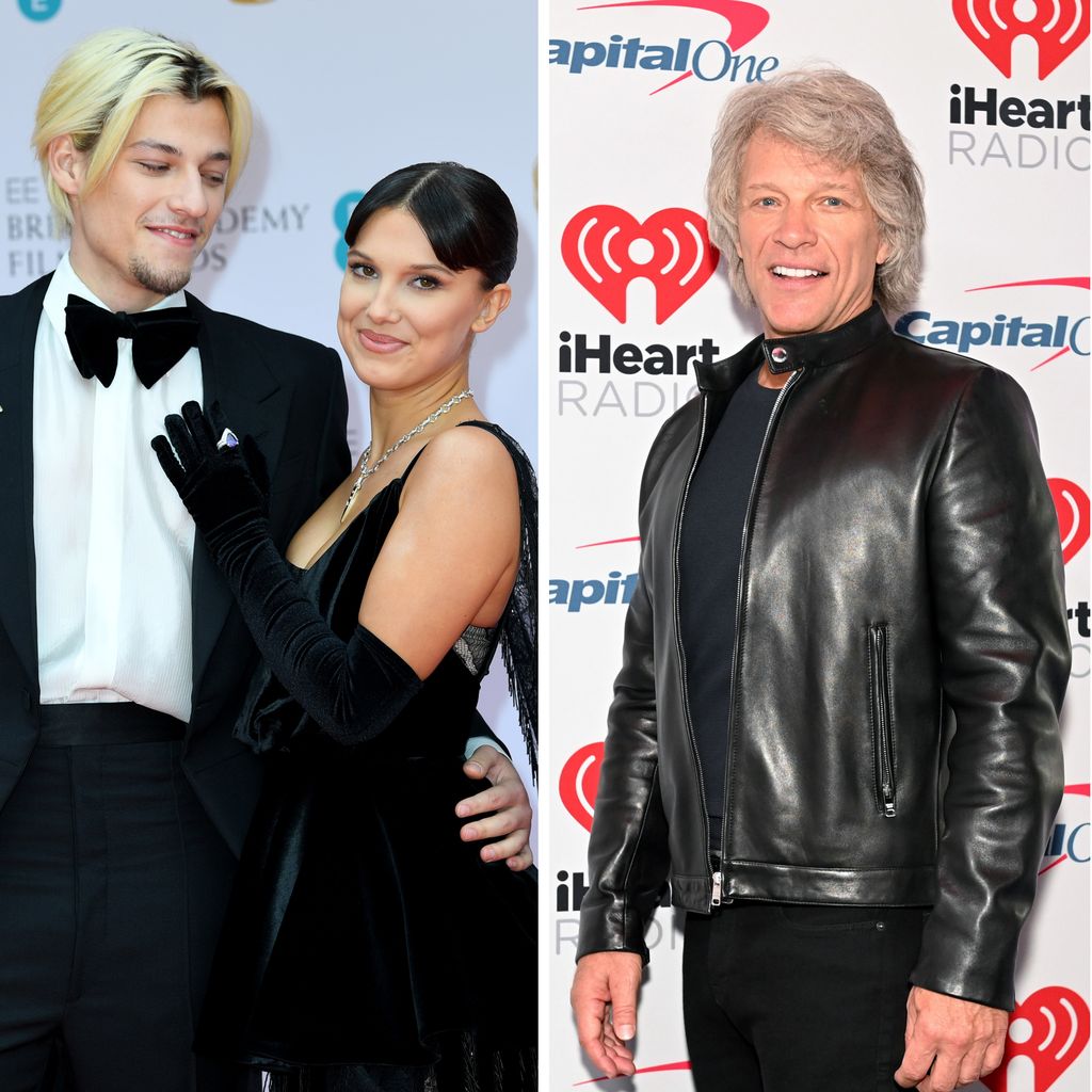 Jake Bingiovi, Millie Bobby Brown und Jon Bon Jovi