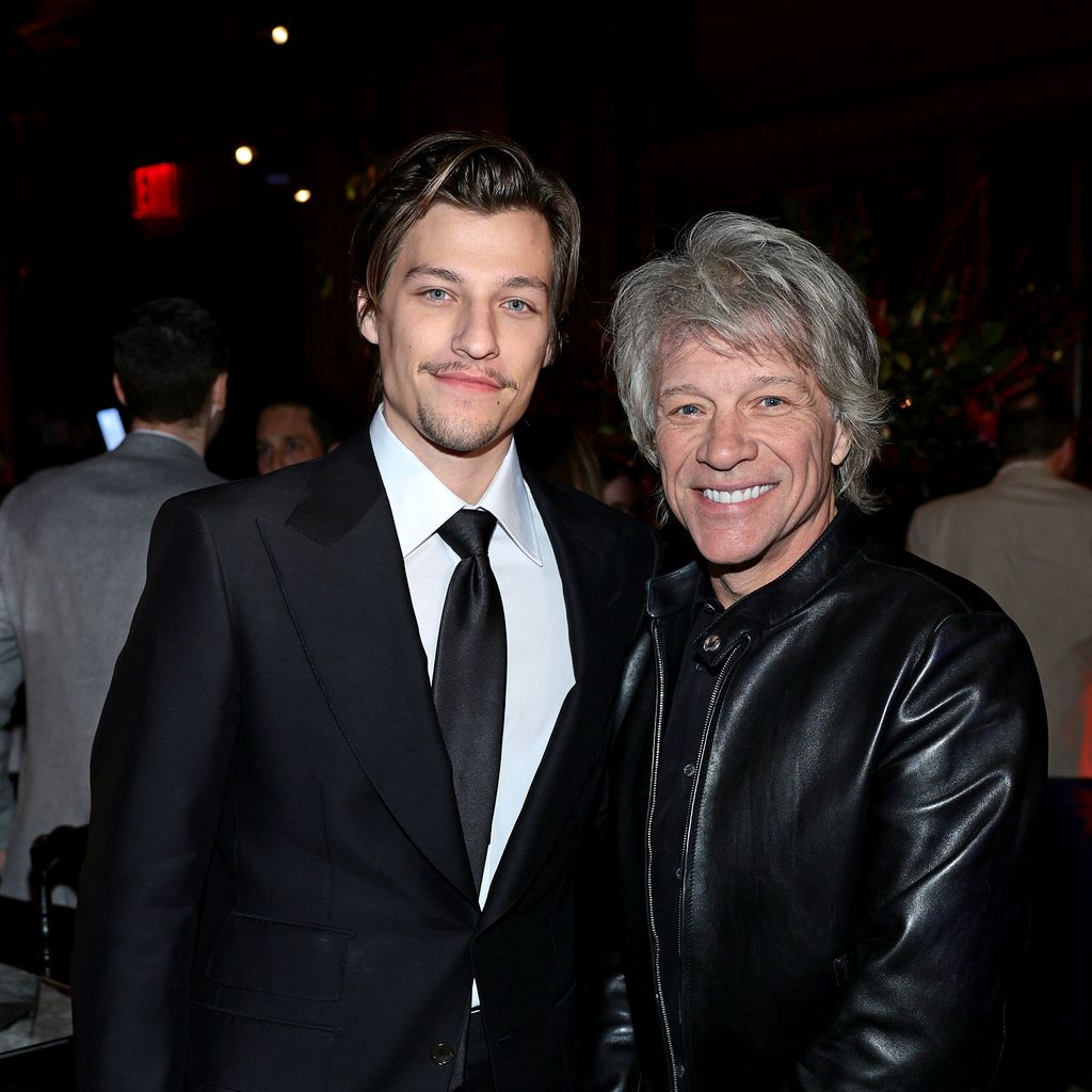 Jake Bongiovi und Jon Bon Jovi, März 2024