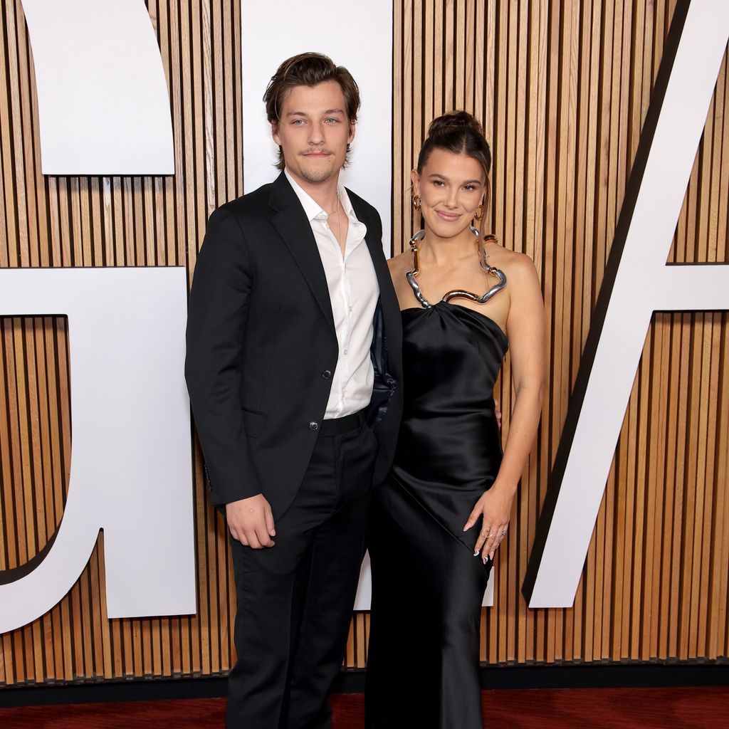Jake Bongiovi und Millie Bobby Brown, November 2023
