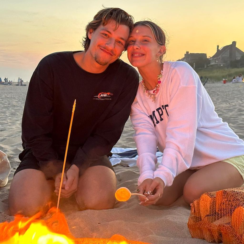 Jake Bongiovi und Millie Bobby Brown