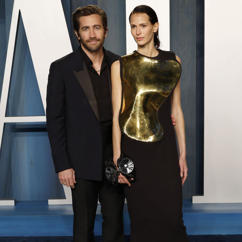 Jake Gyllenhaal und Jeanne Cadieu bei der Vanity-Fair-Oscar-Party 2022