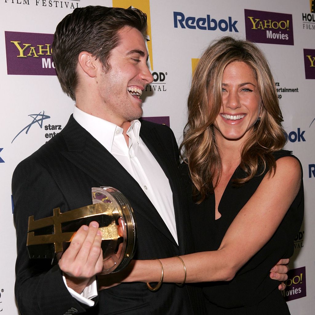 Jake Gyllenhaal und Jennifer Aniston im Oktober 2005