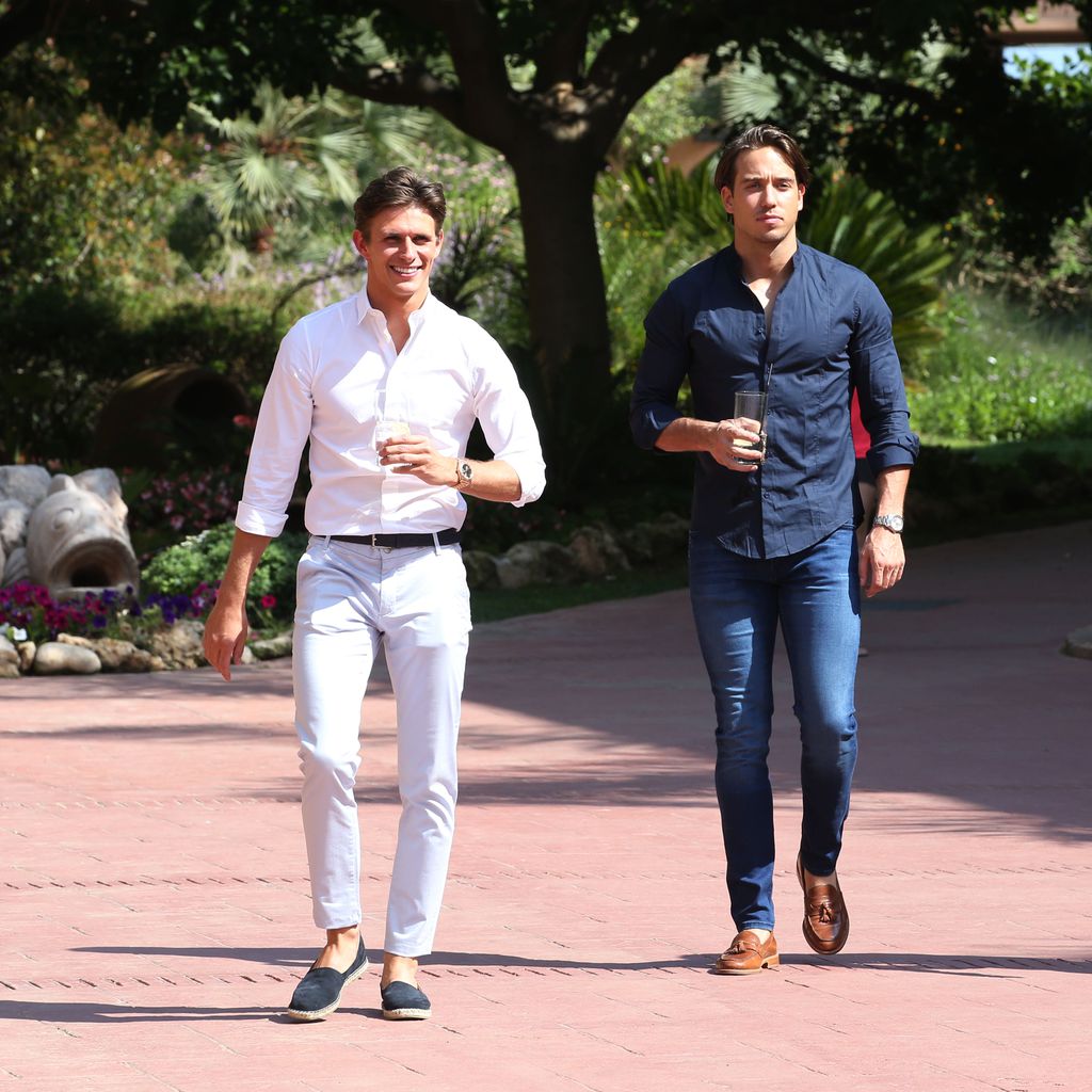 Jake Hall, James Locke und Tommy Mallet in Marbella