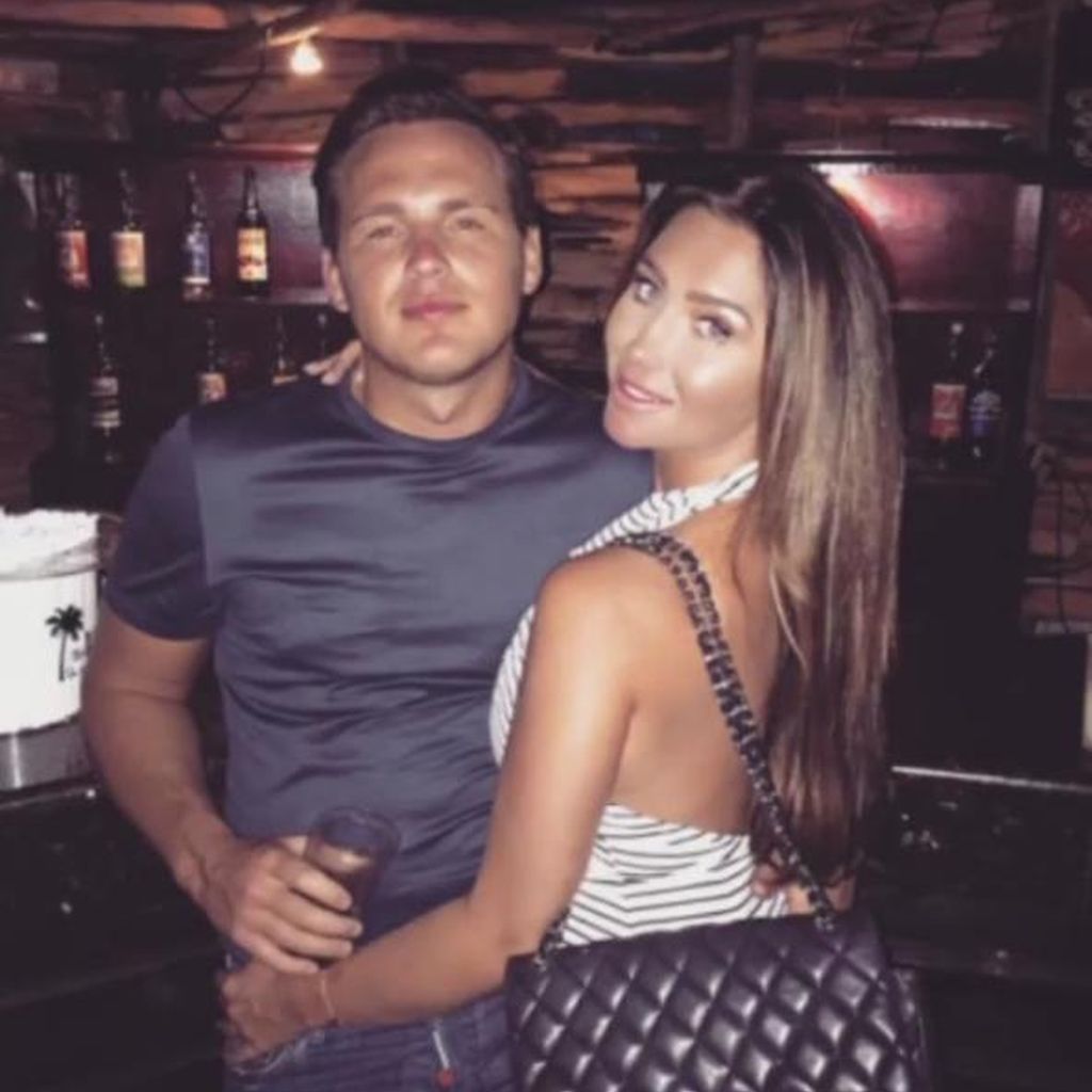 Jake McLean und Lauren Goodger, britische Influencer