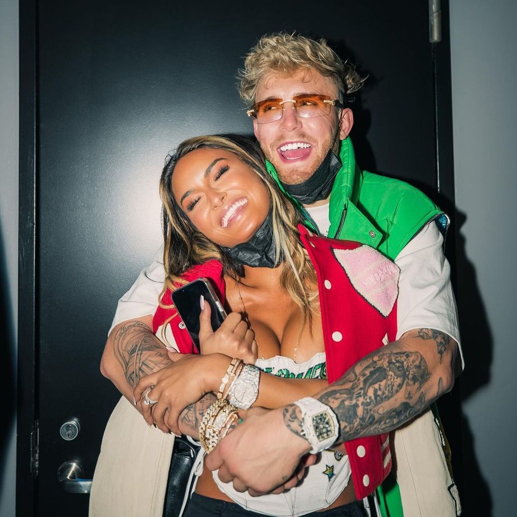 Jake Paul mit seiner Freundin Julia Rose