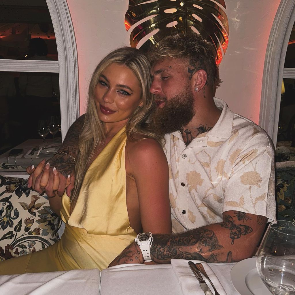 Jutta Leerdam und Jake Paul, 2024