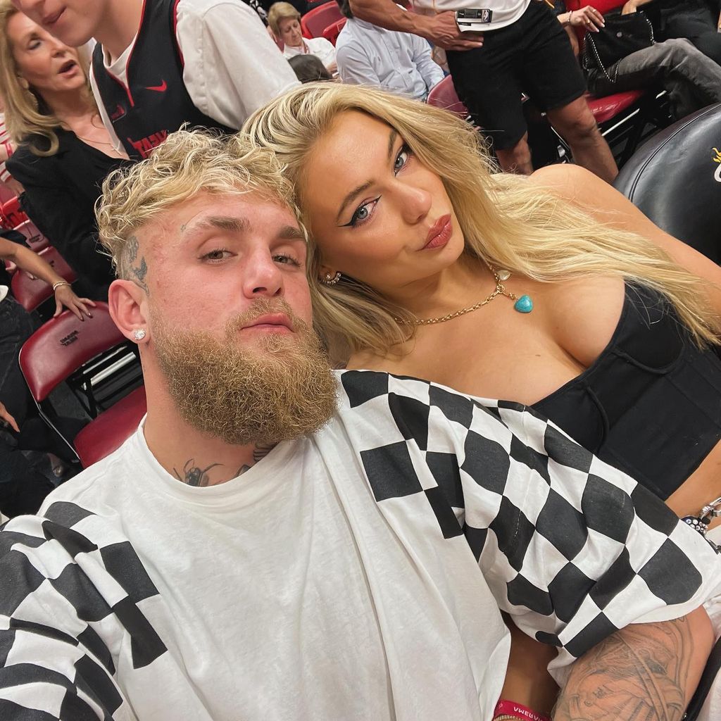 Jake Paul und Jutta Leerdam, 2024