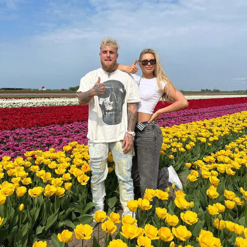 Jake Paul und Jutta Leerdam, Mai 2023