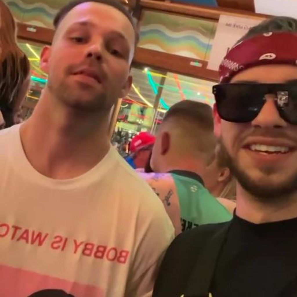 Jakub Merlan-Jarecki und Marc-Robin auf dem Ballermann