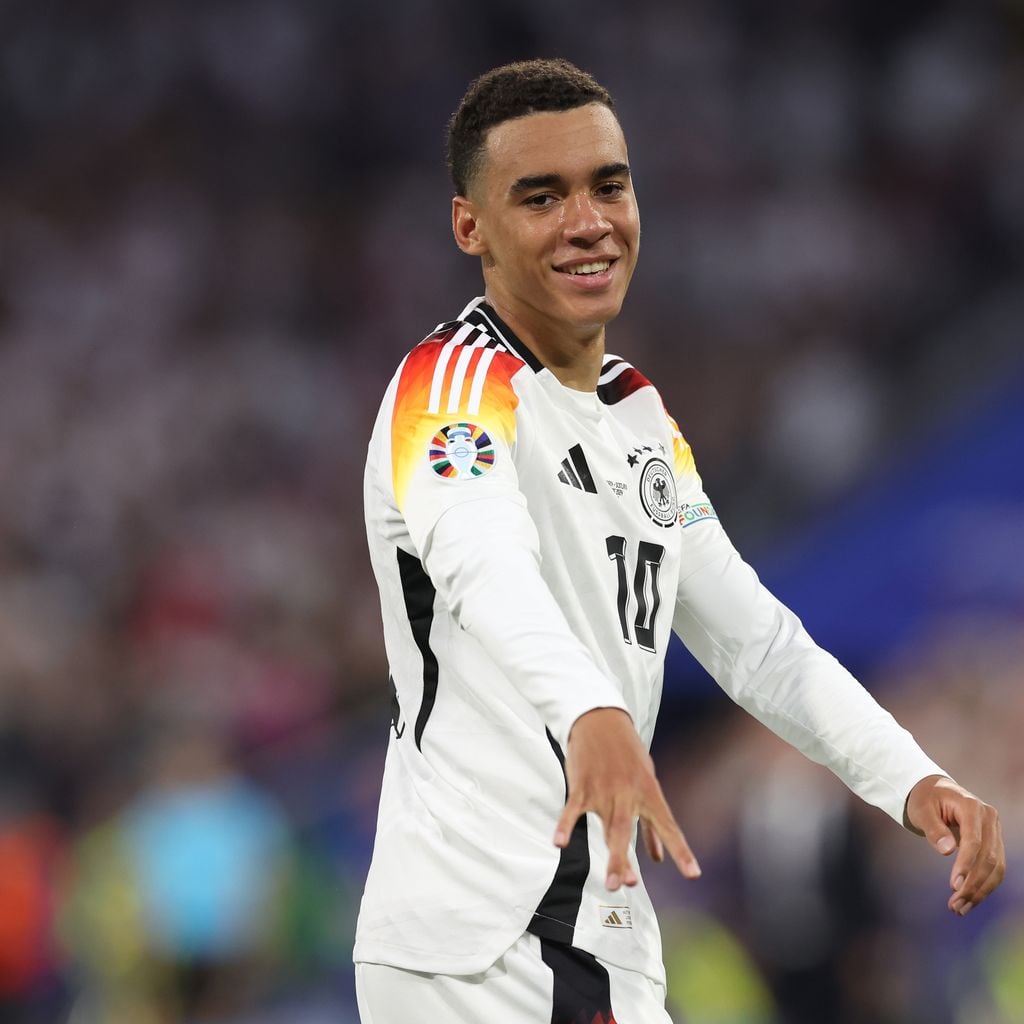 Jamal Musiala während des Spiels Deutschland gegen Schottland