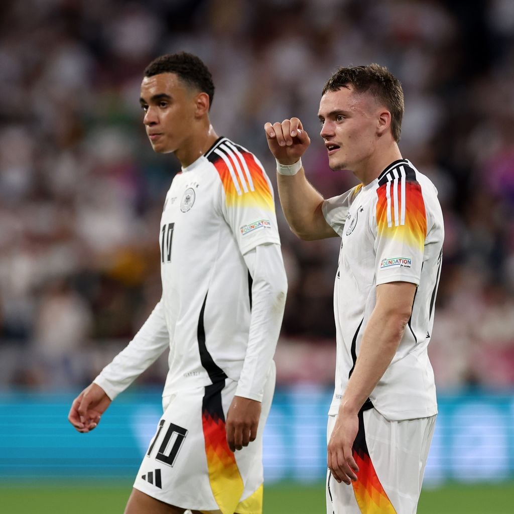 Jamal Musiala und Florian Wirtz, deutsche Nationalspieler