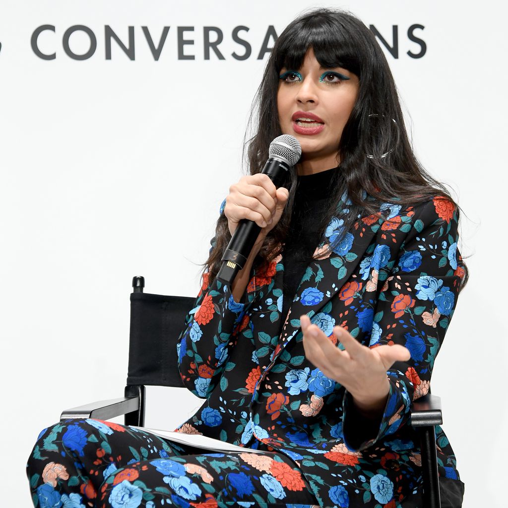 Jameela Jamil bei einem Presseevent in NYC im März 2020