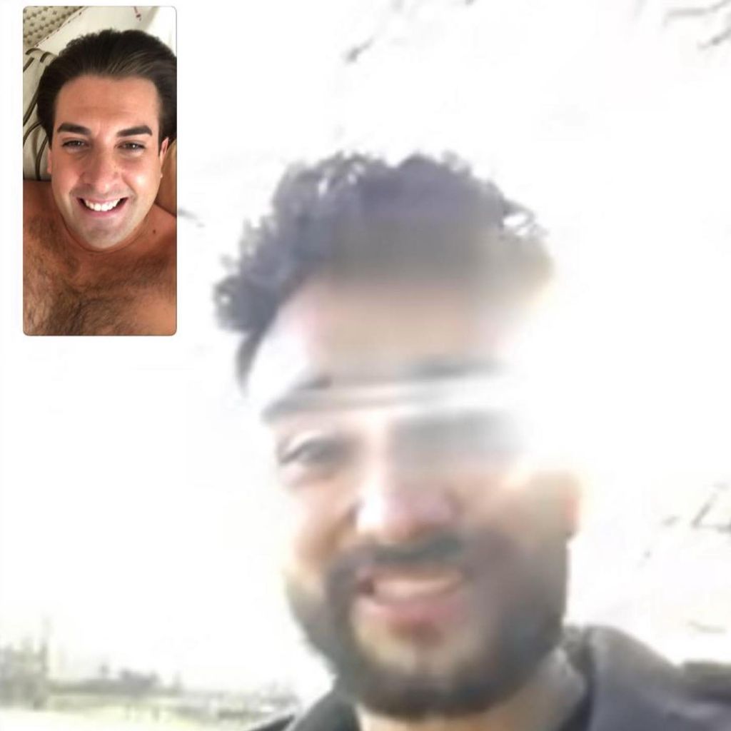 Reality-TV-Star James Argent und sein Freund Tom Parker