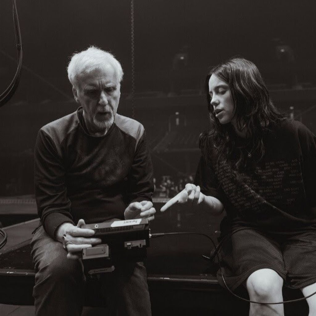 James Cameron und Billie Eilish