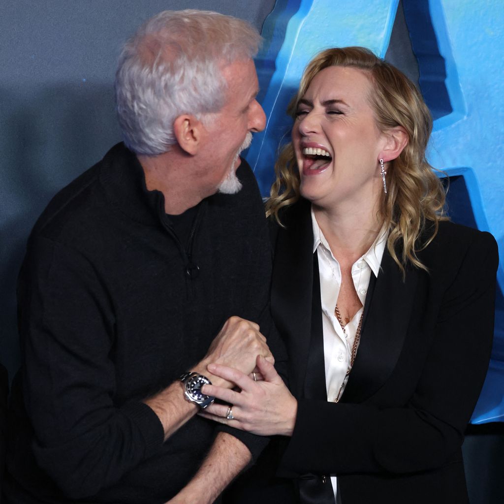 James Cameron und Kate Winslet im Dezemer 2022