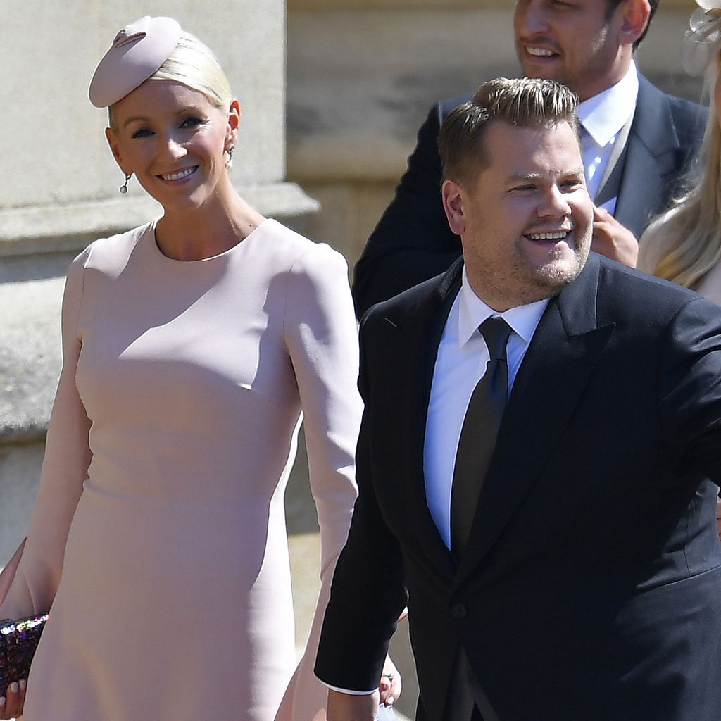 James Corden mit seiner Frau Julia Carey