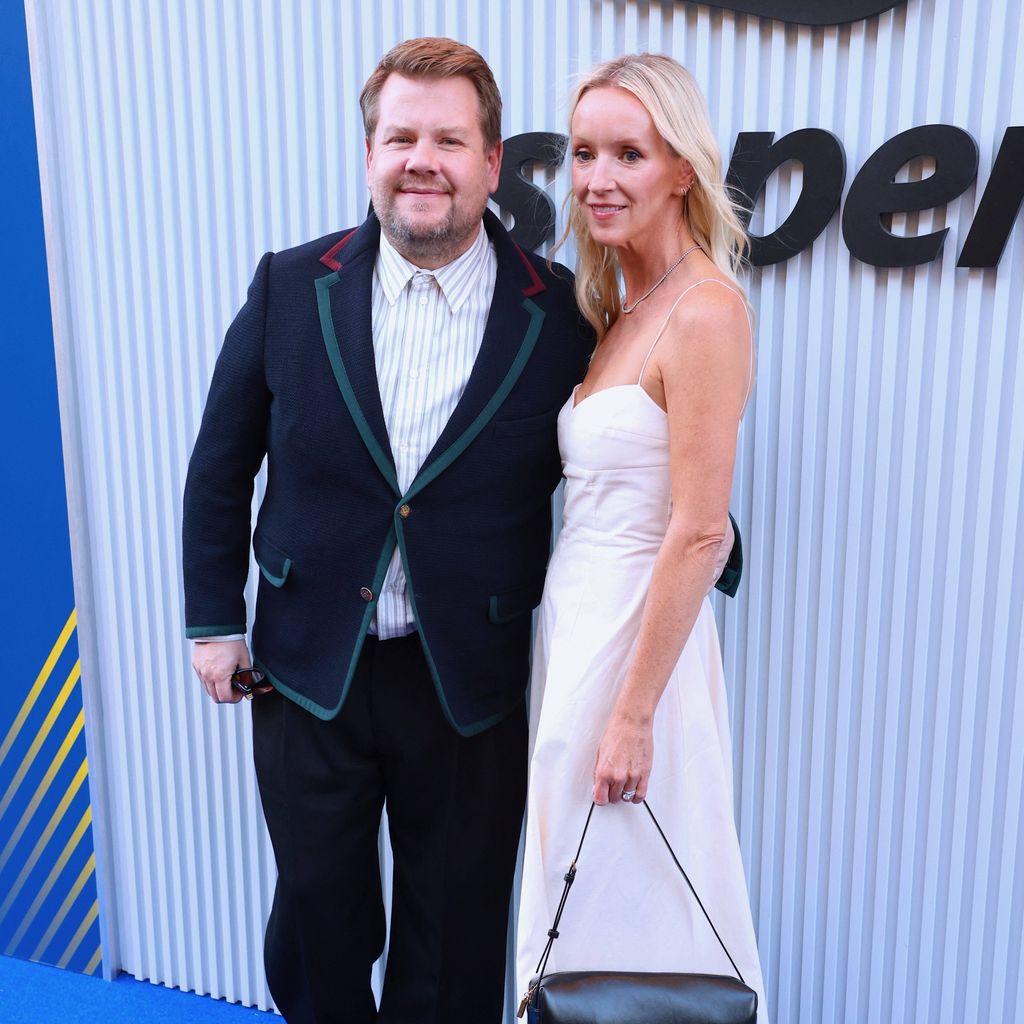 James Corden und Julia Carey beim US Open in New York, August 2025