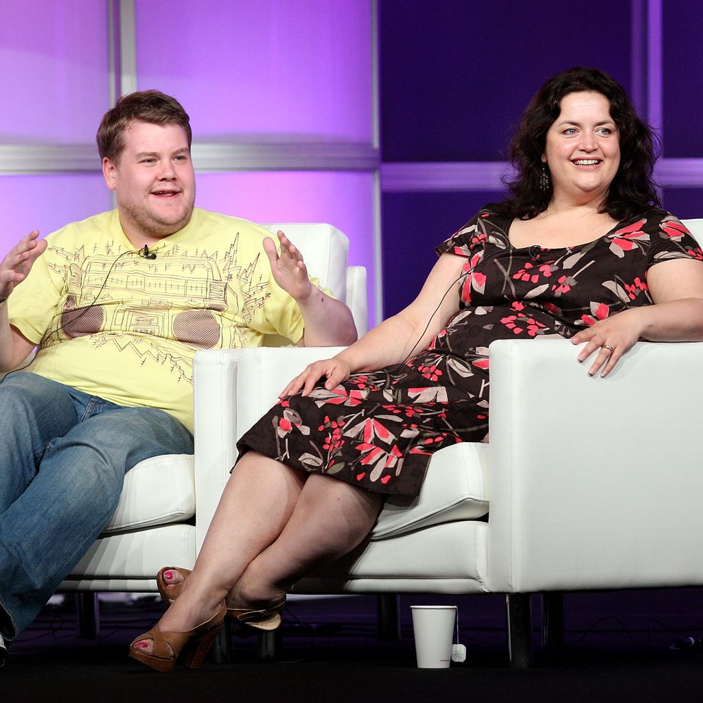 James Corden und Ruth Jones im Juli 2008