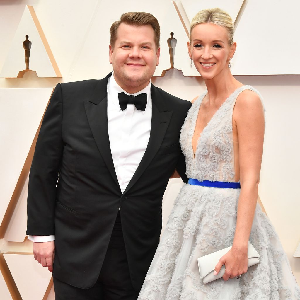 James Corden und seine Frau Julia Carey, 2020