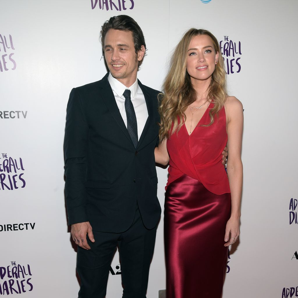James Franco und Amber Heard im April 2016