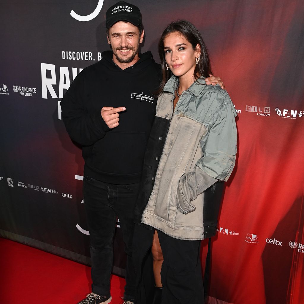 James Franco und Izabel Pakzad im Jahr 2022